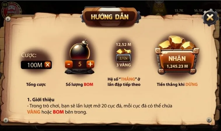 Bí Kíp Đập Đá Tìm Ngọc Trong Game Cut Stone Tại Vin68 Thắng Lớn 1 Cut Stone Tại Vin68