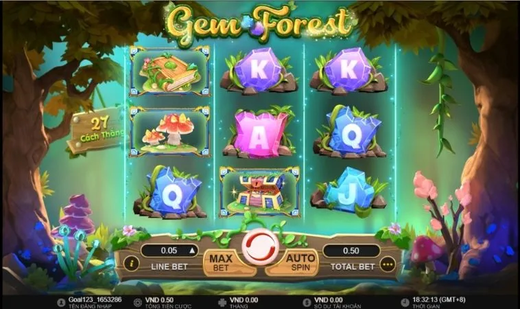 Khám Phá Trò Chơi Nổ Hũ Rừng Xanh Tại Vin68 Cùng Hơn 3.000 Giải Thưởng Mỗi Tháng 2 Giao diện chơi Nổ Hũ Rừng Xanh Tại Vin68