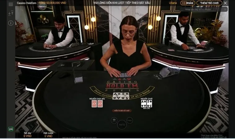 Khám Phá Những Bí Mật Vàng Của Trò Chơi Xì Tố Tại Vin68 Ngay 2 Chơi Xì Tố Tại Vin68 cùng dealer chia bài chuyên nghiệp